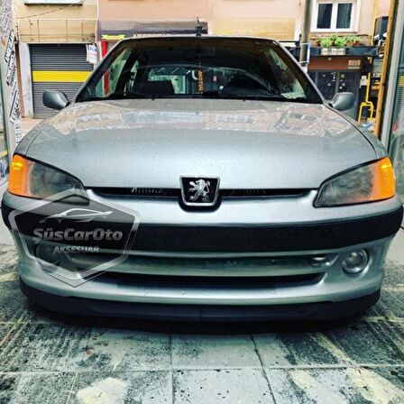 Peugeot 106 1991-2004 Uyumlu Üniversal Astra H lip Esnek Ön Lip 2 Parça Tampon Altı Dil Karlık Ön Ek