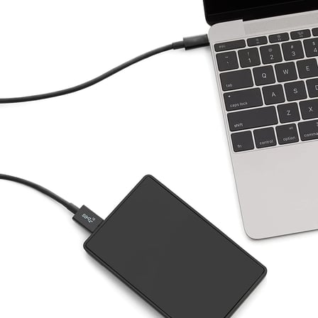 20103 Type-C To Micro B 3.1 HDD Harici Harddisk Kablosu Çevirici Dönüştürücü Şarj Cihazı Aktarıcı Kablo