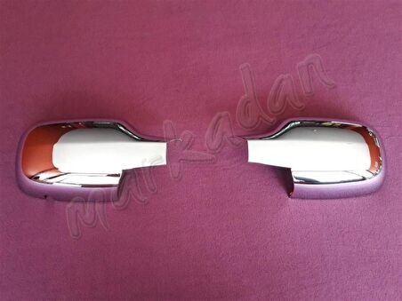 WOC Chrome Renault Scenic 2 Krom Ayna Kapağı 2003-2009 2 Parça Abs Krom