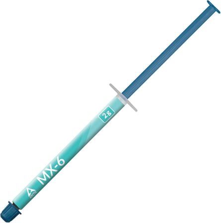ARCTIC MX-6 (2 g) – Ultimate Performance ısı iletken macun, CPU, konsol, grafik kartları, dizüstü bilgisayarlar için, çok yüksek ısı iletkenliği, uzun dayanıklılık, iletken değildir, kapasitif