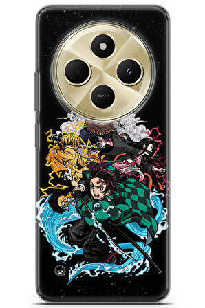 Xiaomi Redmi 14C uyumlu Manga 16 TPU Kimetsu No Yaiba