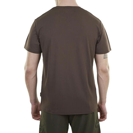 Alpinist Baseline Ultra Dry Erkek T-Shirt Kahve XXL (600612)