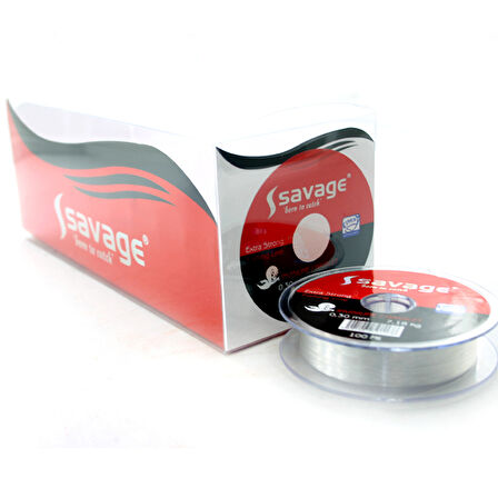 Hayalet Olta Misinası - 100 MT - Savage - 0,35 mm - Sazan, Yayın,Turna, Alabalık