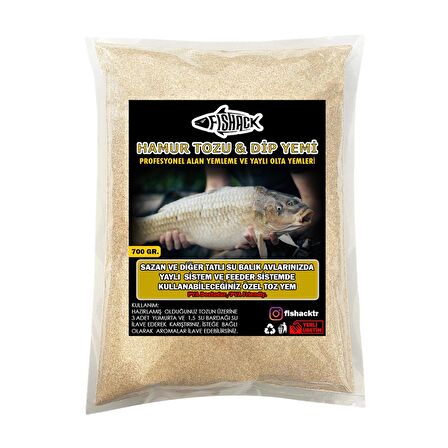 Fishack Hamur Tozu & Dip Yemi 700 gr (Sazan/Yayın)