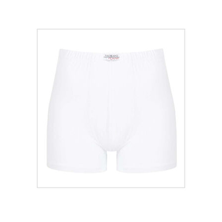 Bambu Erkek Boxer Short - Thermoform - Beyaz