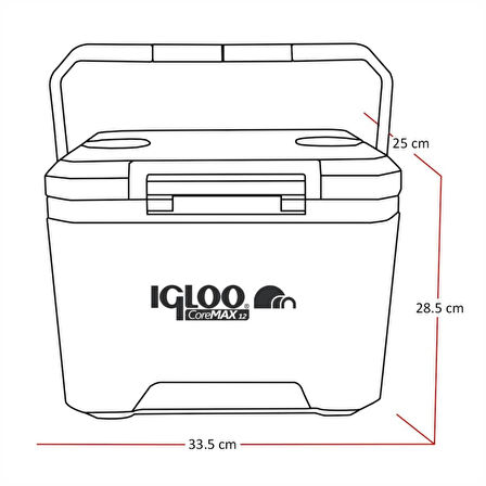 Buzluk - Igloo - CoreMAX - 12 lt - 300722