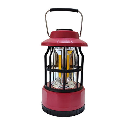 Kamp Lambası - 400 Lümen - Madfox Brand Glamping - Red - 547314