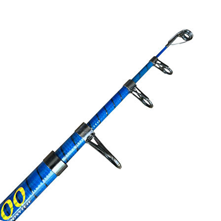 Teleskopik Olta Kamışı - Protackle Sensei - 270cm - 100/150 Gr - Mavi
