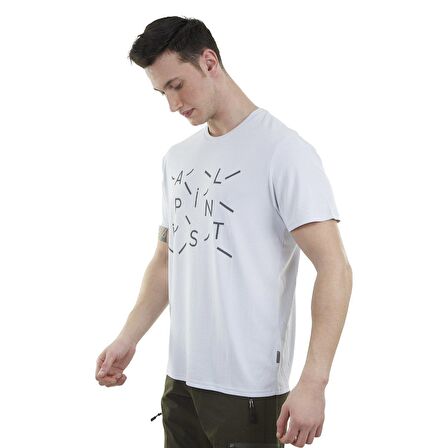 Alpinist Baseline Ultra Dry Erkek T-Shirt Beyaz L (600612)