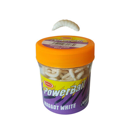 Power Bait 9954 Maggot White Kurt