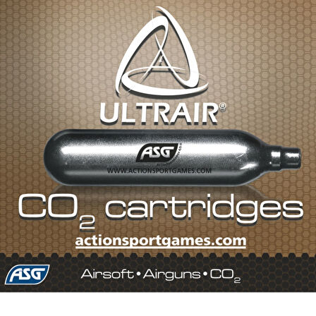 ASG 12 gr CO2  Airsoft Tüpü - 5 Adet