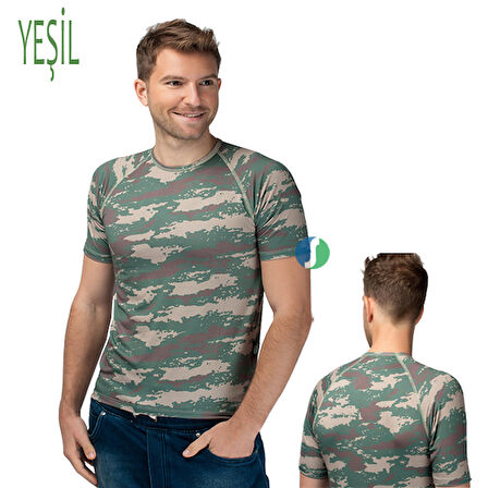 Micro Tshirt 18-025 Green/Yeşil L