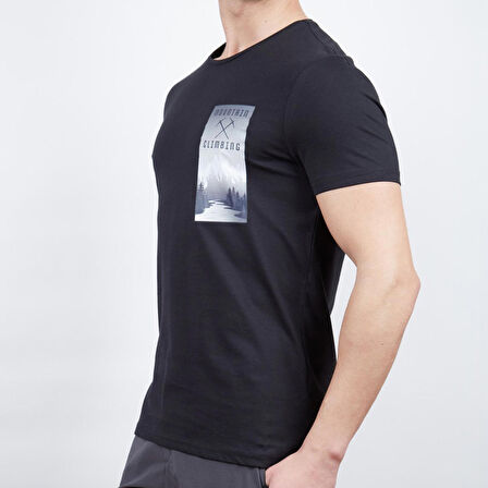 Alpinist Lex Erkek T-Shirt Siyah XXL (600606)