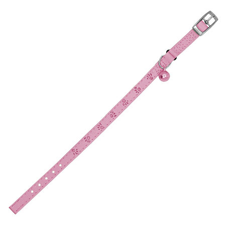 Royalist PC-16 Pati Baskılı Kedi-Köpek Tasması 10mm*30cm Pembe