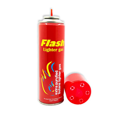 Flash Çakmak Gazı Tüpü 270 ml.