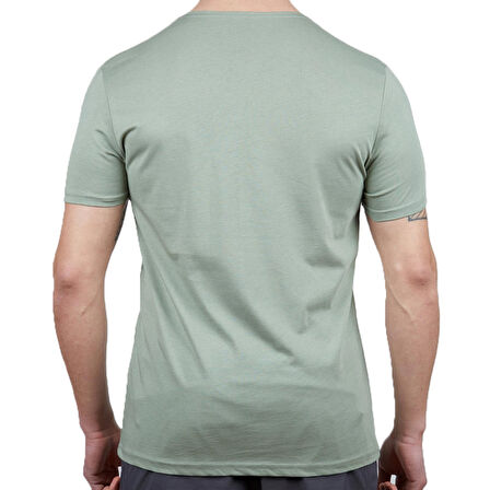 600608 Alpinist Tarius Erkek T-Shirt Elma Yeşili 3XL