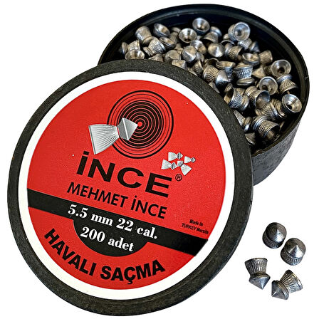 İnce Mehmet 5.5 mm Havalı Saçması (200 lü)