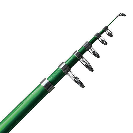 Teleskopik Olta Kamışı - Protackle Azur - 300cm - 40/80 Gr - Yeşil