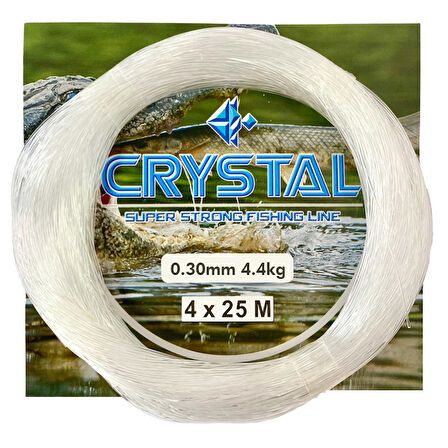 Cyrstal Beyaz Poşet Misina 0.30 mm