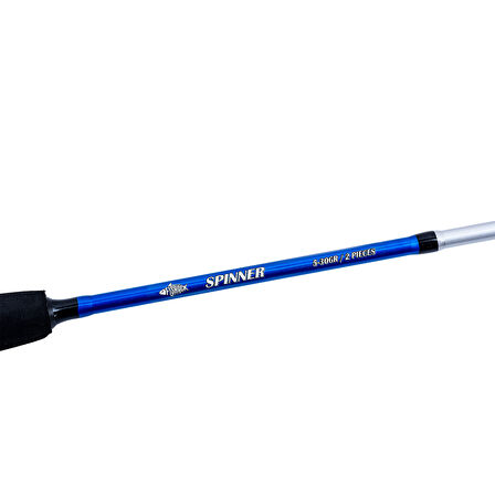 İki Parça Dolgu Olta Kamışı - 240 cm  5/30 gr - Spinner - Fishack