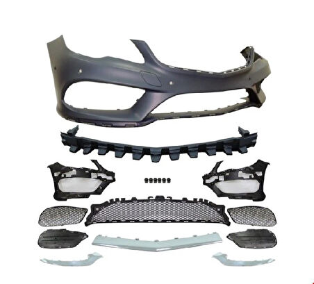 MERCEDES - ÖN TAMPON SET DOLU (AMG) W207 2013- - 2078857925set