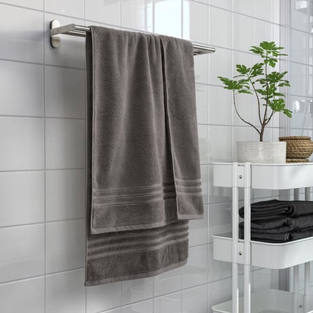 Banyo Havlusu, Gri, 70x140 cm