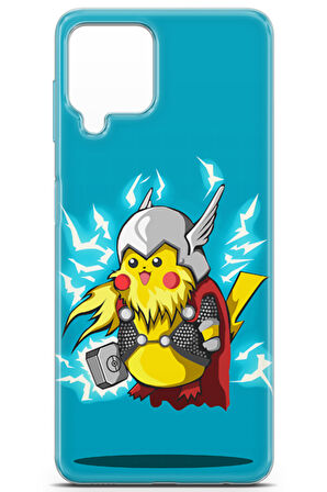 Samsung Galaxy M22 uyumlu Pokemon 10 TPU Thor Pokemon