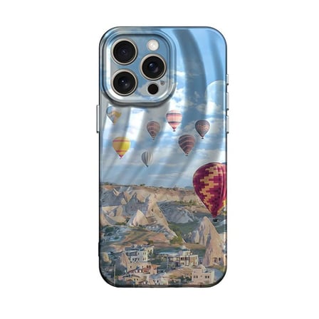 Apple iPhone 15 Pro Max Kılıf Crew Desenli Kapak - Kapadokya