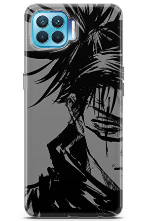 Oppo Reno4 Lite uyumlu Manga 4 Darbe Önleyici Choso Jujutsu Kaisen