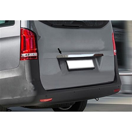 WOC Chrome Mercedes Vito Krom Bagaj Çıtası 2014 Sonrası Paslanmaz Çelik