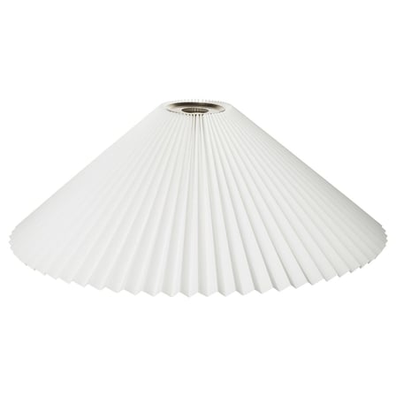 Sarkıt Lamba Abajur Başlığı, Beyaz, 59 cm
