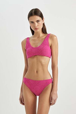 DeFacto Fall in Love Regular Fit Çiçekli Bikini Alt B6902AX24SMPN615