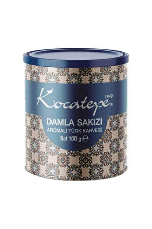 Kocatepe Damla Sakızlı Türk Kahvesi 100 gr Teneke  