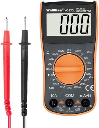 VC830L Ölçü Aleti Multimetre Avometre Büyük Ekran VC A+ Series