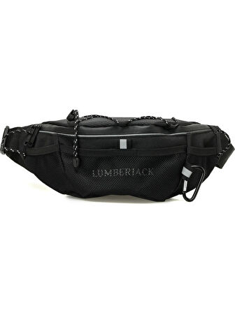 Lumberjack Reflector Siyah Bel Çantası