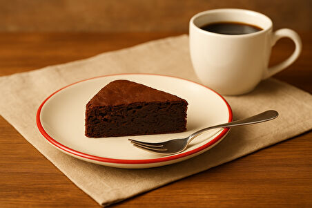 Sesamos 6 lı Pasta Seti- 20 Cm. Petrol Kırmızı