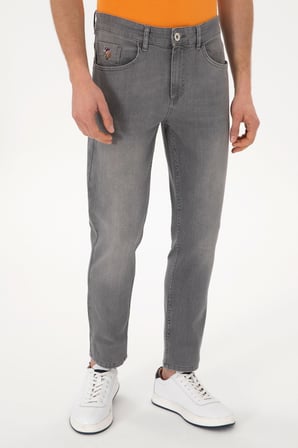 U.s. Polo Assn. Erkek Gri Jean Pantolon 2081300