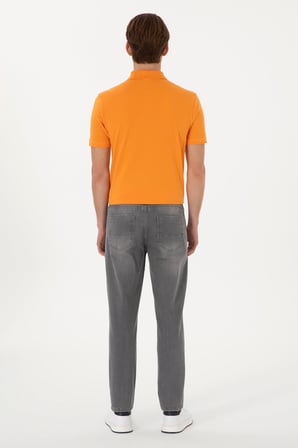 U.s. Polo Assn. Erkek Gri Jean Pantolon 2081300