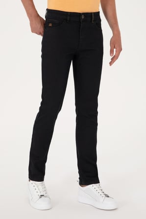 U.S. Polo Assn Erkek Kahverengi Slim Fit Jeans 2081352