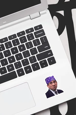 The Office Tasarımlı Dekoratif Laptop Notebook Tablet Telefon Sticker Set 010
