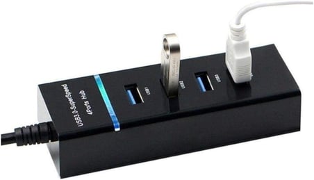 4360 4 Port Usb 3.0 Hub Switch Çoklayıcı Çoğaltıcı Adaptör