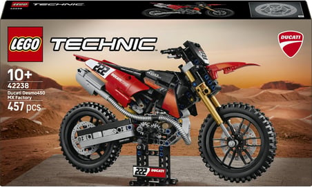 LEGO Technic Ducati Desmo450 MX Factory Motosiklet 42238