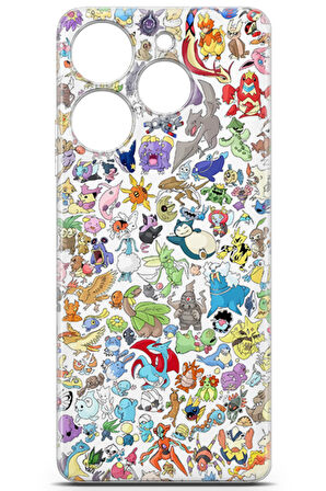 Tecno Spark 10 Pro uyumlu Pokemon 9 HD Ultra Pokemon II