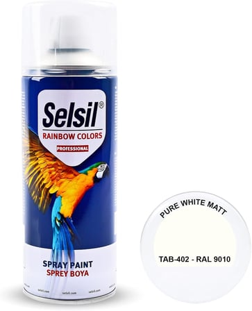 Raınbow 400 Ml Sprey Boya Beyaz Mat