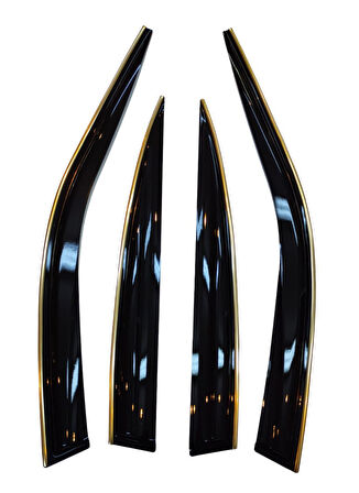 Volkswagen T-Cross Gold Kromlu Cam Rüzgarlığı