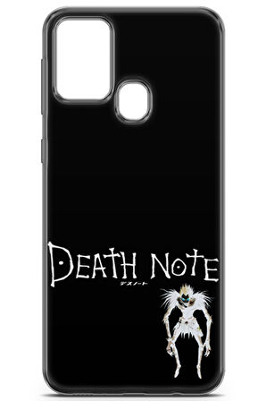Samsung Galaxy M31 uyumlu Manga 2 Arka Kapak Death Note