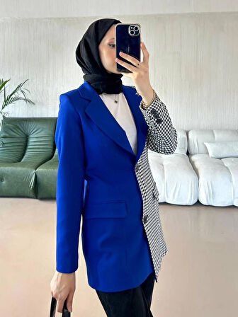 Nola Kareli Blazer Ceket TNS-4285