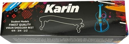 Karin Keman Omuz Yastığı, 4/4-3/4-1/2 Boy, Ayarlanabilir, Hafif Gövde, Öğrenci ve Profesyoneller İçin Konforlu Tasarım