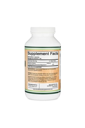 Magnesium Malate 1500mg 420 Veg.Kapsül.usa vers.