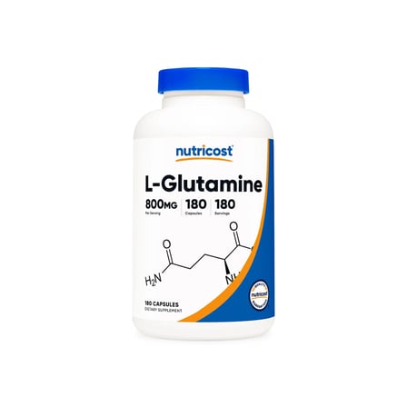 L-Glutamine 800 mg 180 Capsules